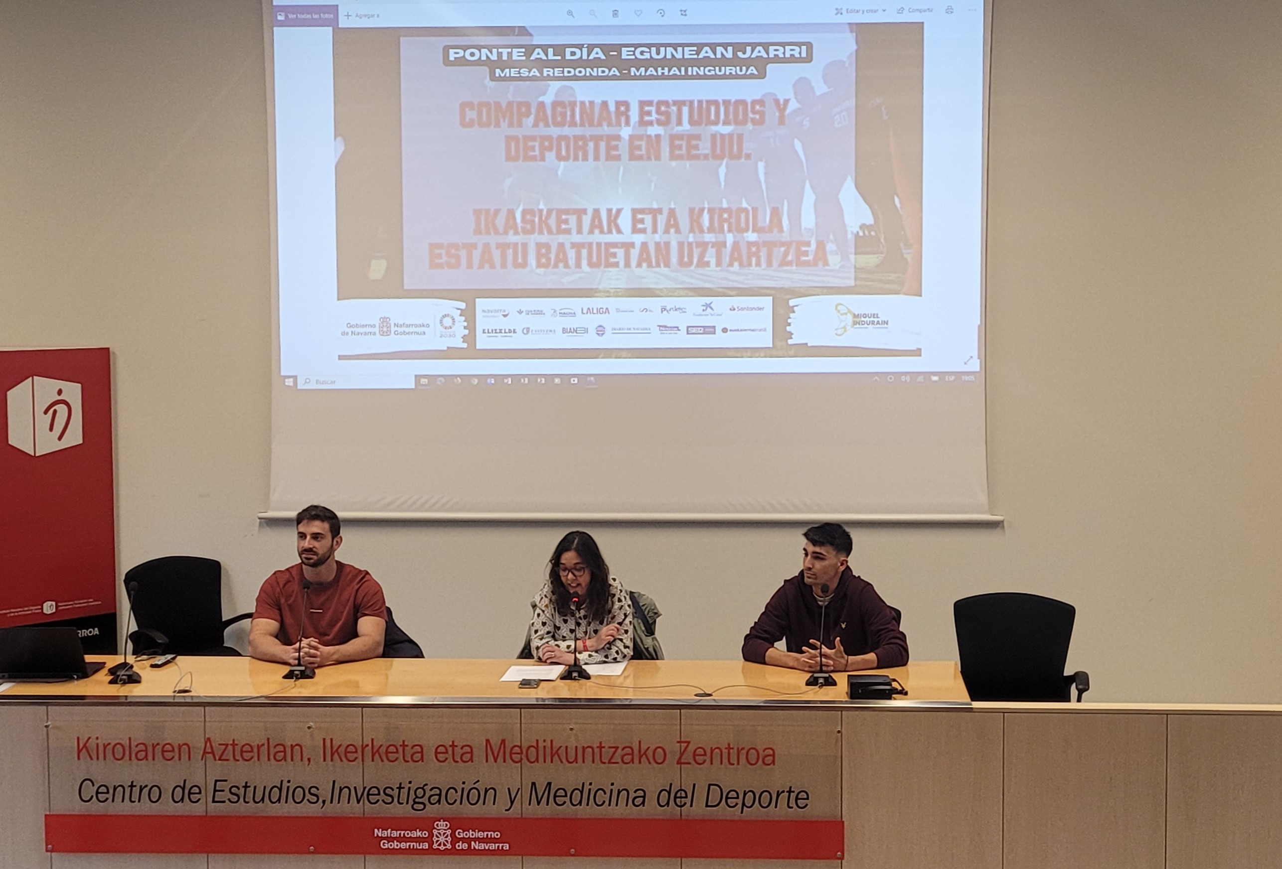 Estudiar y competir en EEUU: una oportunidad al alcance de los deportistas navarros